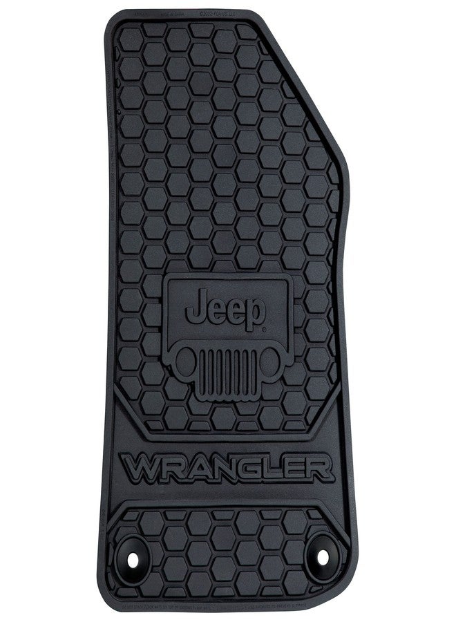 Plasticolor 001805R01 Jeep Wrangler Custom Factory Fit Front Vehicle Floor Mats Model Years 2019-2023 Black - Image 3